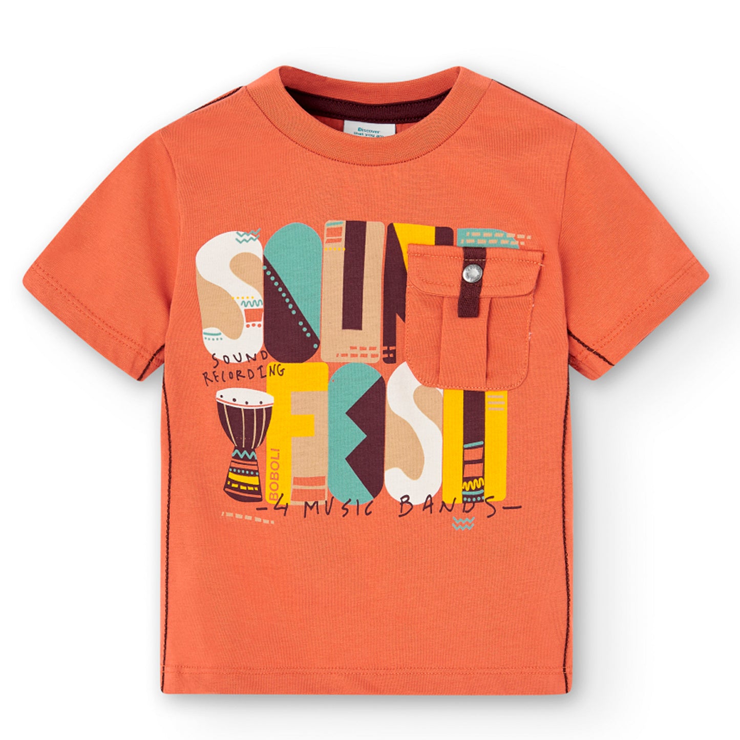 Camiseta de bebé niño Boboli
