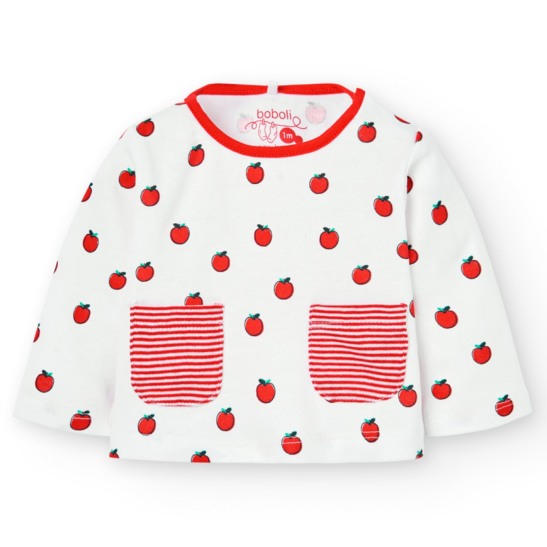 Camiseta beb ni a manzanas boboli koskids koskids