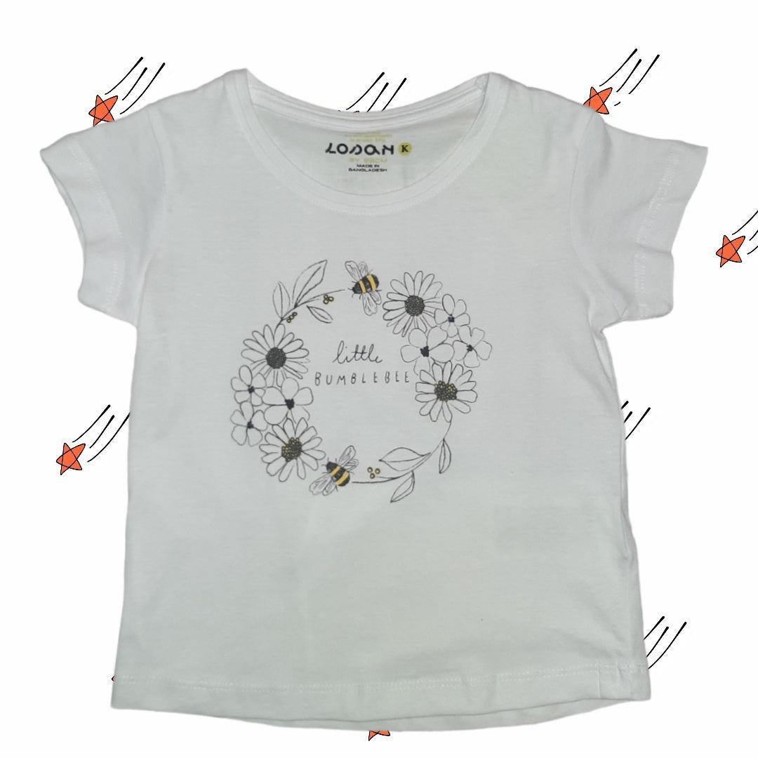 Camiseta manga corta niña