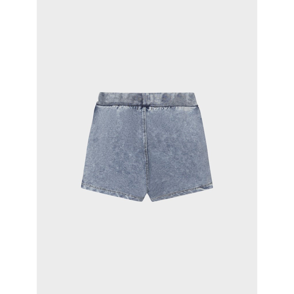 bermudas denim unisex bolsillos a los lados y goma en la cintura con botones interiores para ajustar Nameit