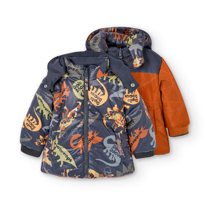 Parka reversible niño