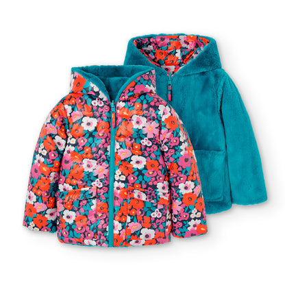 Parka reversible niña