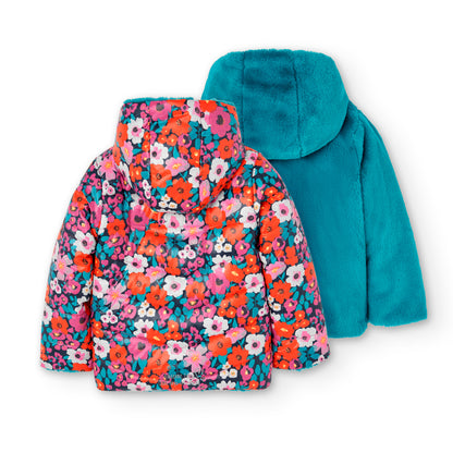 Parka reversible niña