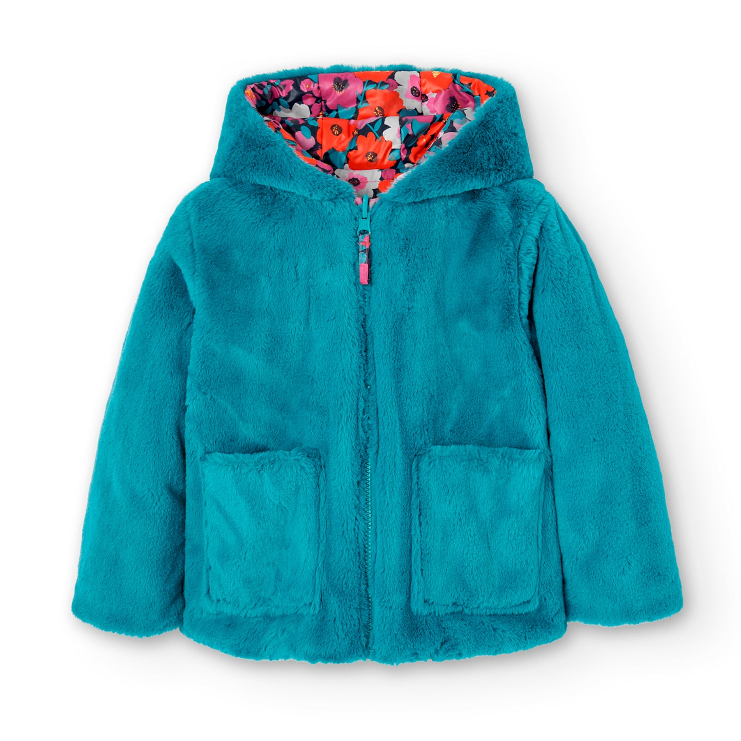 Parka reversible niña