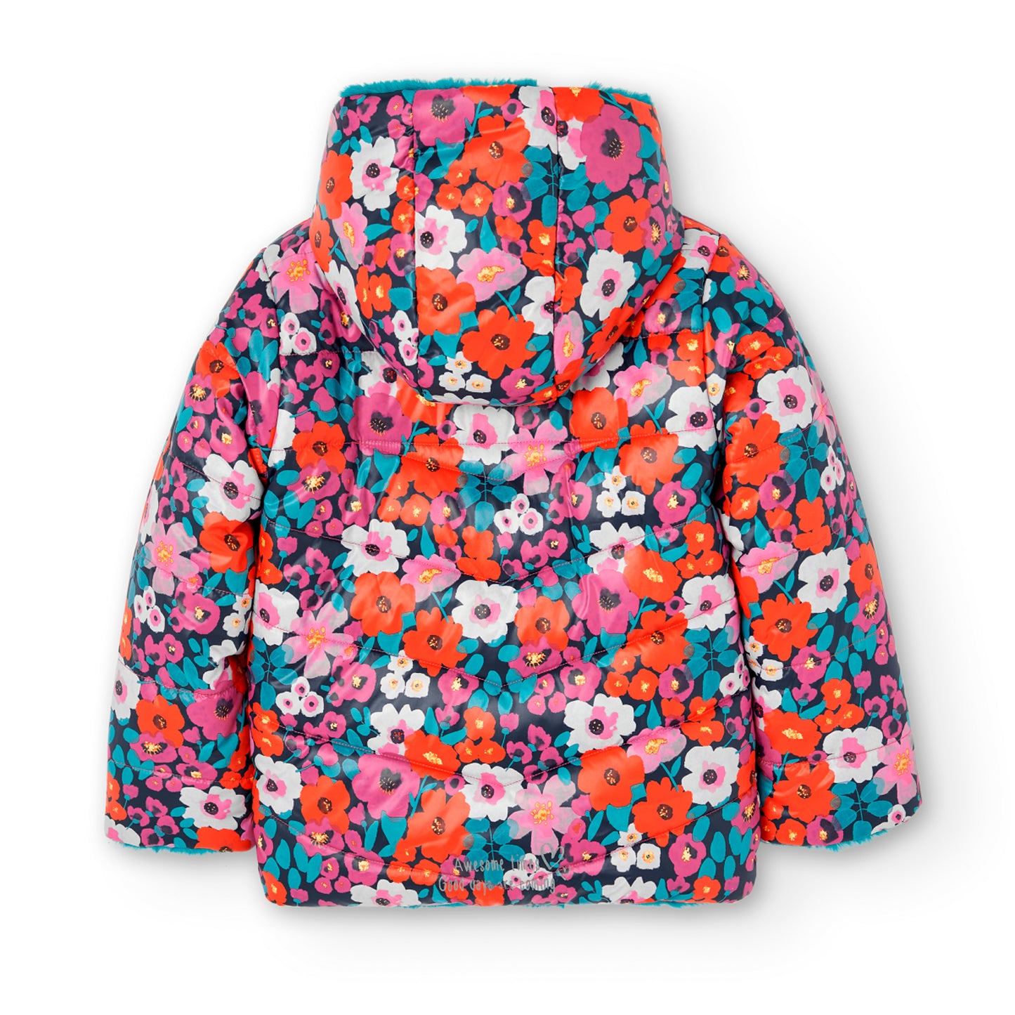 Parka reversible niña