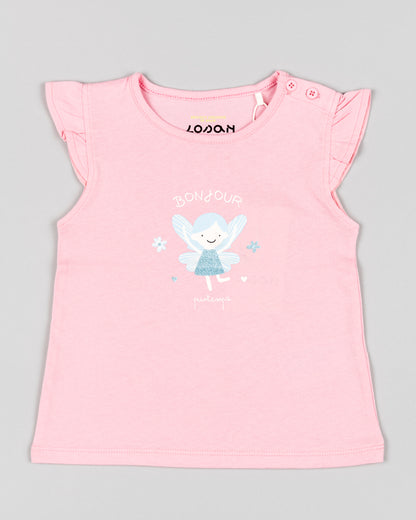 Camiseta bebe niña Losan