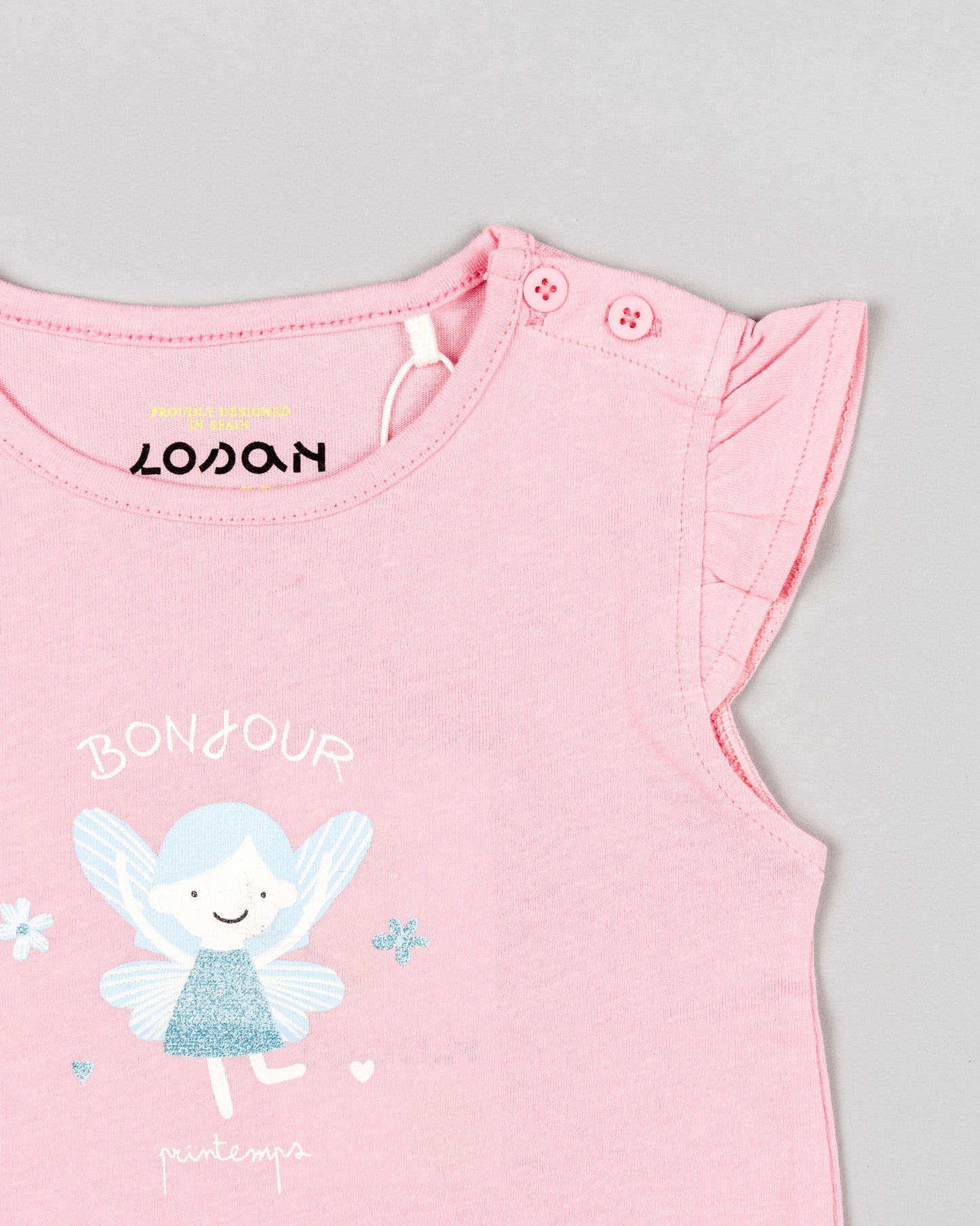 Camiseta bebe niña Losan