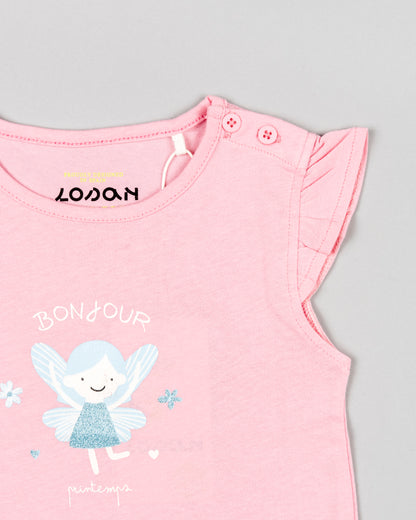 Camiseta bebe niña Losan