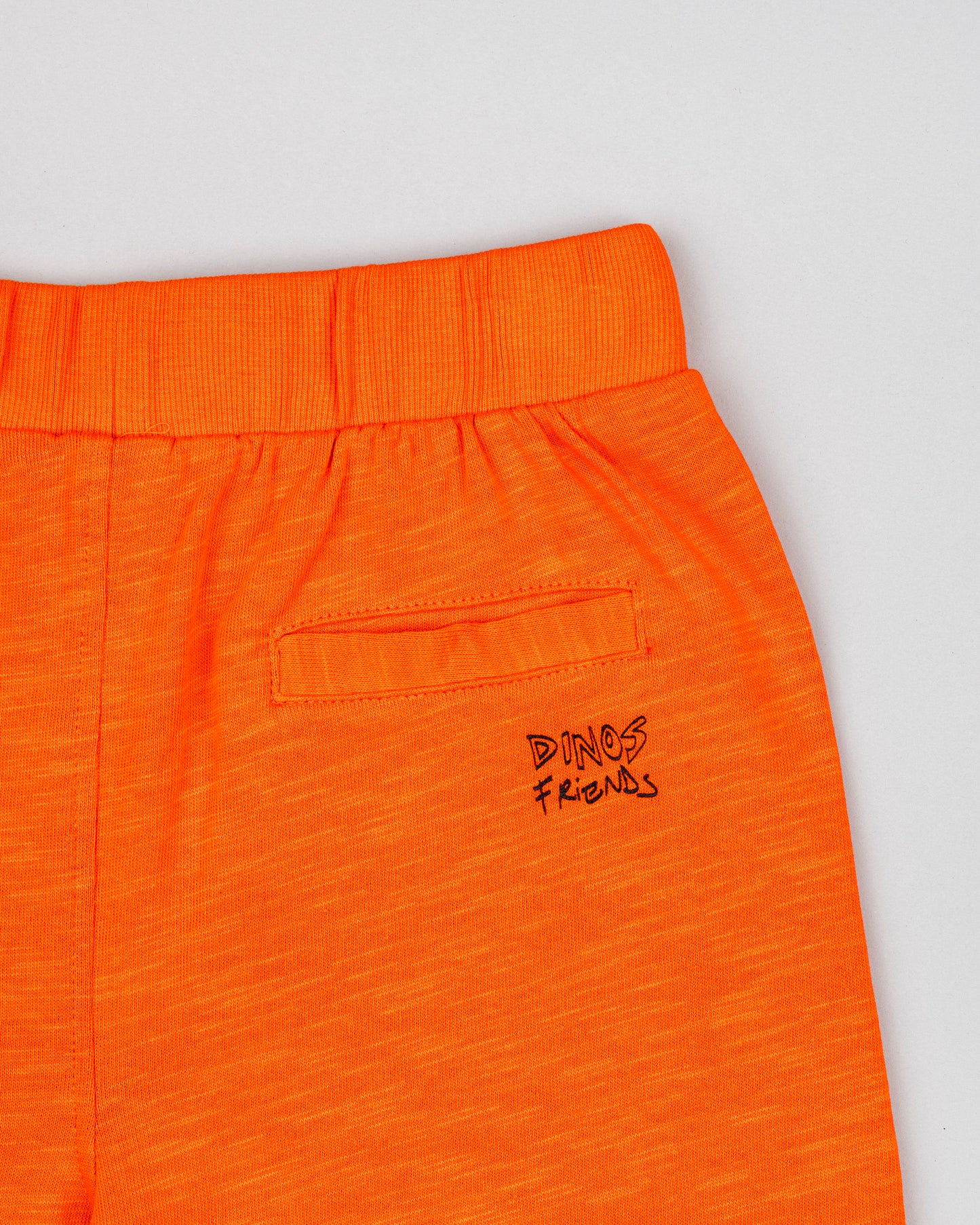 Bermudas de niño Losan color naranja con goma en la cinturilla