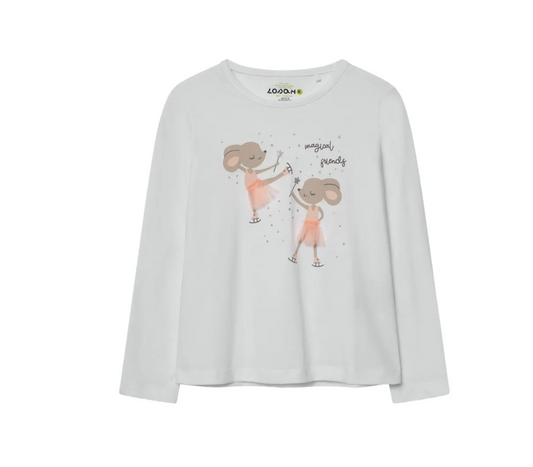 Camiseta niña manga larga Koskids