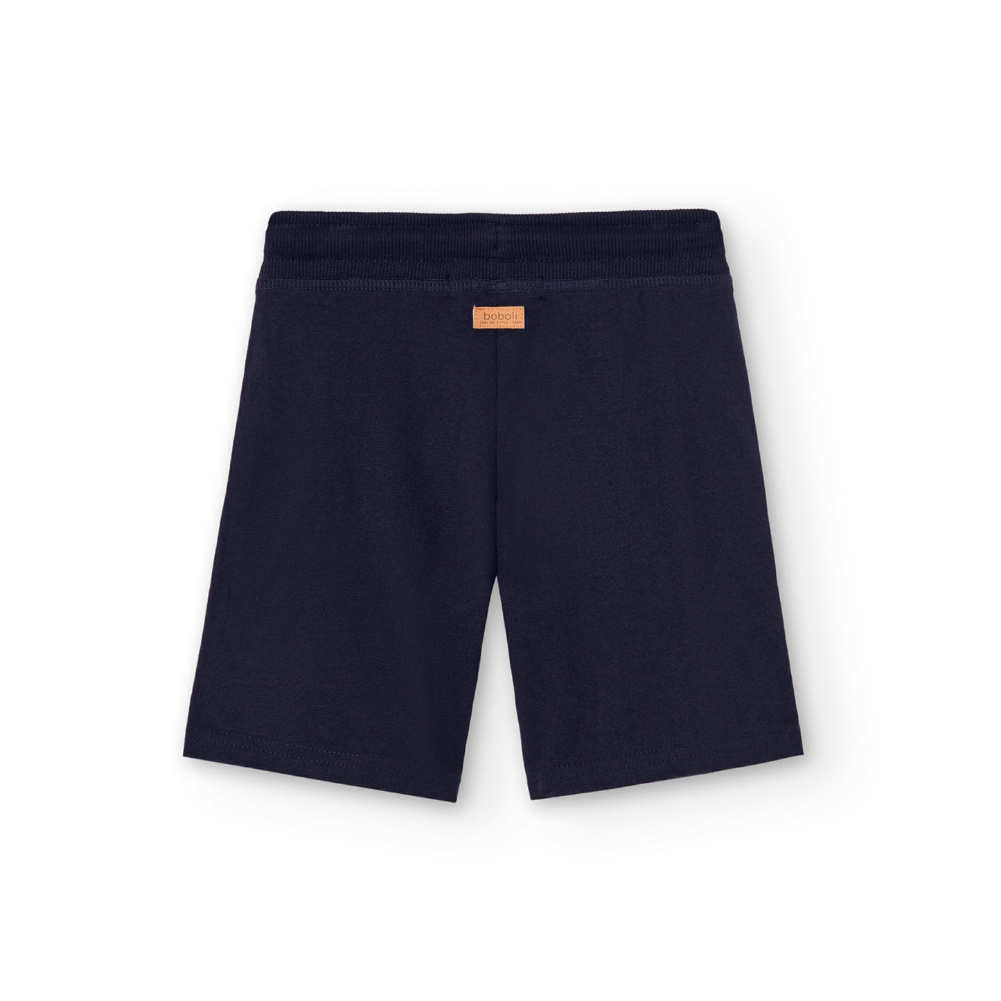 Bermudas niño color navy, tejido suave y ligero, cordones en la cintura para ajustar Boboli